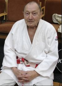 Vladimír Lorenz (aka Kazik), martial arts expert, in 1966-1986 teacher and mentor of Josef Mádl, photo from 1986
