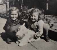 Alice Šimůnková v dětství