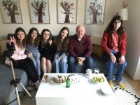 Václav Scheiner s žáky ZŠ Kavčí hory, 2024