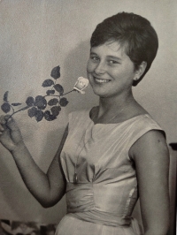 Alice Šimůnková v mládí