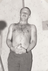 Během vojenské služby, 1977