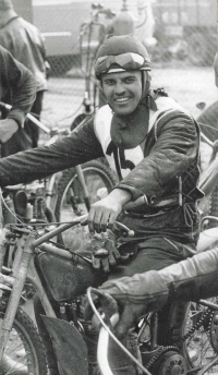 František Uhlíř - flat track, early 1960s