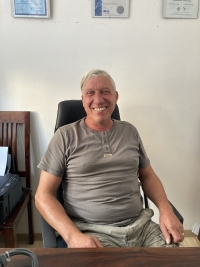 Petr Slezák během natáčení