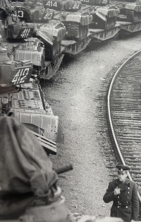 odsun tankov okupačnej sovietskej armády z Československa