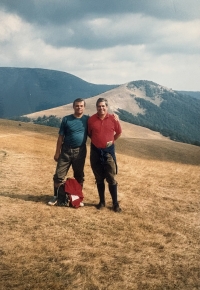 Svetozár Naďovič a Hartmut Foertsch na turistike v Tatrách