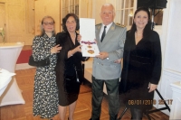 gen. Svetozár Naďovič získal v roku 2019 Rád Ľudovíta Štúra, najvyššie vyznamenanie, aké môže vojak Slovenskej armády dostať, na snímke s manželkou a dcérami