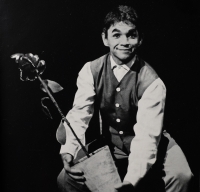 Jiří Srnec v Černém divadle