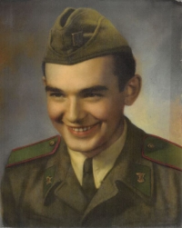 Foto z vojny (pohraniční stráž), 1953 