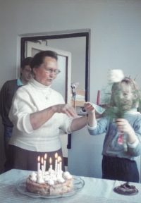 Alexandra Popková, druhá manželka Františka Lipenského st., kterou se mu podařilo zachránit během druhé světové války