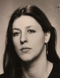 Zuzana Sléhová v roce 1986