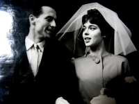 Svatba s Vladimírem Navrátilem 13. 10. 1961 v Praze