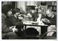 Václav Benda, Jiří Dienstbier, Zdena Tominová, Jiří Hájek