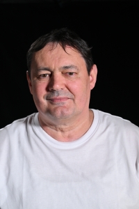 Rudolf Věchet během natáčení 