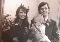 Vlasta Voskovcová s manželem Prokopem Voskovcem