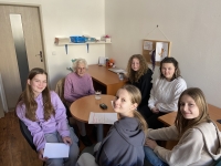 Recording of an interview with Blanka Matějková for the project Stories of Our Neighbours