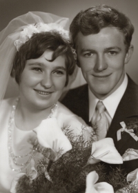 Svatební foto, 1972