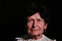 Naděžda Dvořáková při natáčení pro Paměť národa, 24. 7. 2025, Olomouc