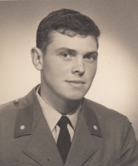 Adolf Köpf na vojně v roce 1952