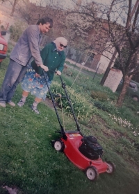 Jindřiška Fialová a její syn 