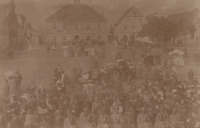 Chyše, náměstí, nedatováno