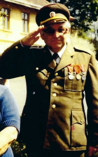 Major Zdeněk Böhm, otec pamětnice