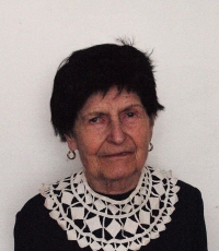 Naděžda Dvořáková při natáčení pro Paměť národa, 6. května 2025, Olomouc