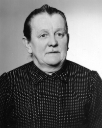 Matka Anežka rozená Dostálová