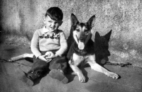 Se psem Agou, Olomouc, 1953