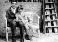 Jiří Tieftrunk a sestra Vlasta