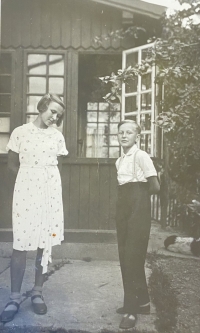 S bratrem na Slovensku, 1938