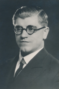 Dědeček Otakar Černý, asi 1935