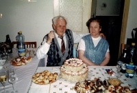 Rodiče, oslava 75. narozenin otce, 2006