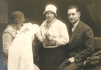 Křest Libuše Hlinovské, Plzeň, 10. 3. 1929