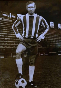 František Knebort v dresu pražské Bohemky, 70. léta