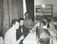 Svářecí škola v Dukovanech, Karel Přibyl první zleva