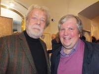 S Janem Kanyzou, vernisáž výstavy "Jan Kanyza: Here and now", Galerie ART Praha, září 2022