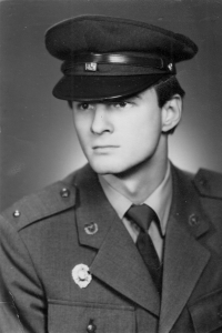 Během vojenské služby ve VTJ Dukla Liberec, 1981-1983