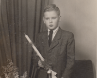 První svaté přijímání pamětníka, 1949