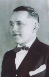 Rostislav Hrnčiřík, father of the witness, around 1930