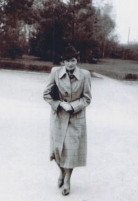 Mother of the witness Božena Hrnčiříková, around 1942