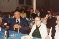 Leopold Slíva s manželkou v USA