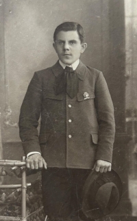 Otec pamětnice Andreas Eger