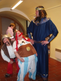 Asterix and Obelix on the road, Anna Šauerová as Obelix, 2007