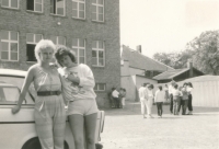 1987 - Katrin jako učnice