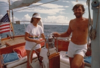 Na cestě kolem světa plachetnicí s druhou manželkou, 1980