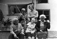 Michal Holeček vpravo nahoře, Stará Boleslav, druhá polovina 70. let