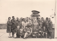 Zájezd JZD do Rostocku v NDR, 1972