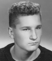 David Řasa (Krčmář) jako patnáctiletý chlapec, 1989