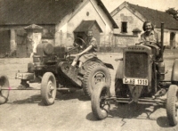 V roce 1951 - práce v zemědělství