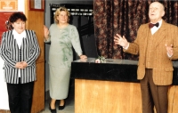 Opening of the show Theatre Přibyslav, 2004
